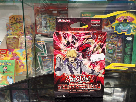 Yu Gi Oh The Crimson King  structure Deck