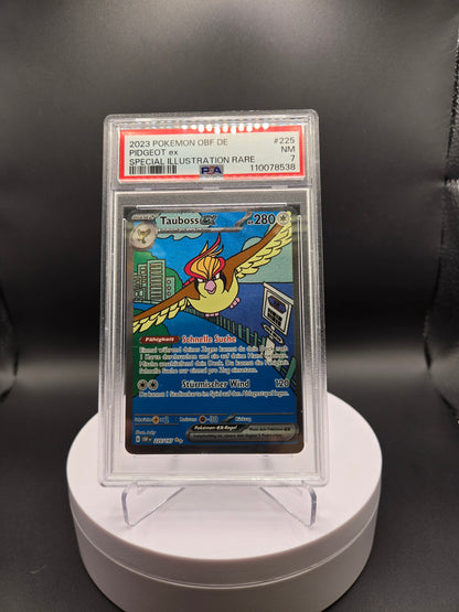 Pokémon Tauboss OBF225 PSA7