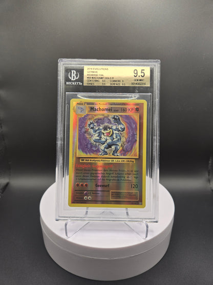 Pokémon Machomei EVO59 Beckett9.5